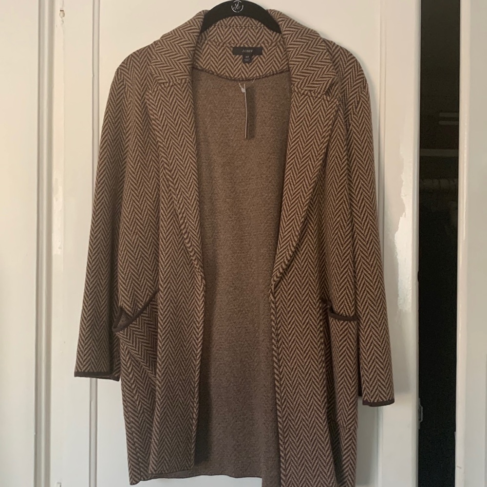 Sweater blazer